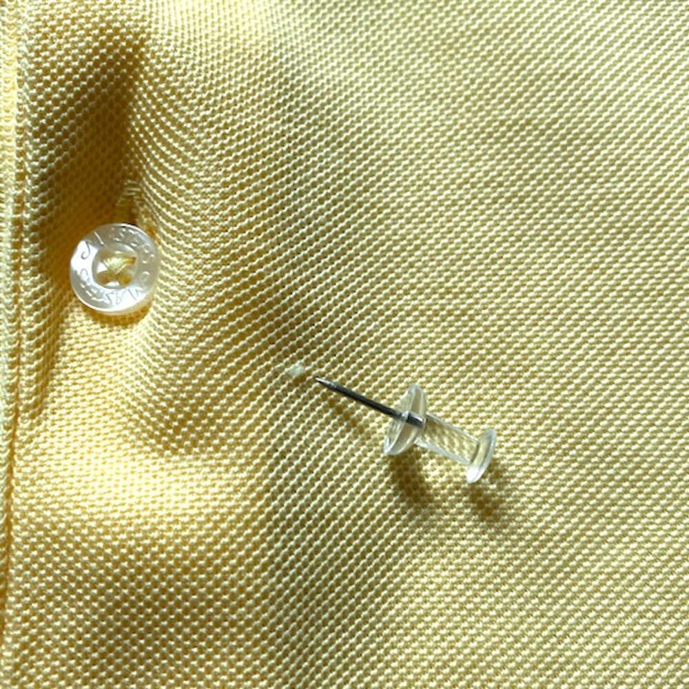 Masters Collection Polo Shirt Adult XXL 2XL Yellow Solid Short Sleeve Golf Mens - Picture 5 of 9